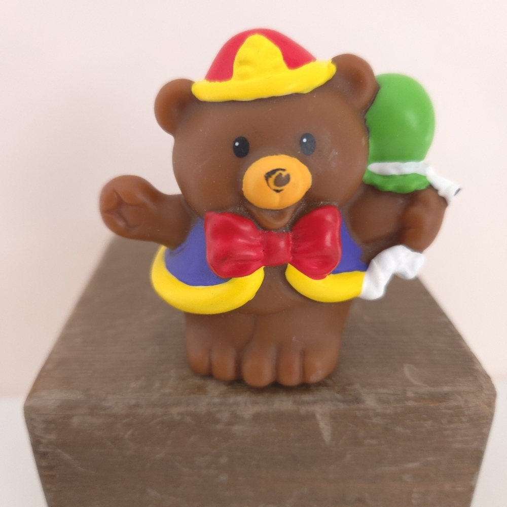 Fisher Price Little People Circus Bear Figure 2003